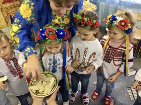 День українського козацтва в яслах-садку "Євроленд"